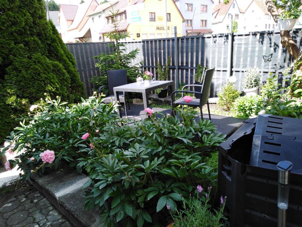 Ferienwohnung Mit Kleinem Garten Sonnenbühl Zewnętrze zdjęcie