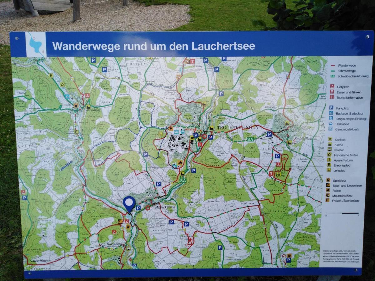 Ferienwohnung Mit Kleinem Garten Sonnenbühl Zewnętrze zdjęcie